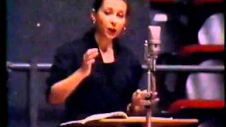 Natalie Dessay - "Carmina Burana" recording session