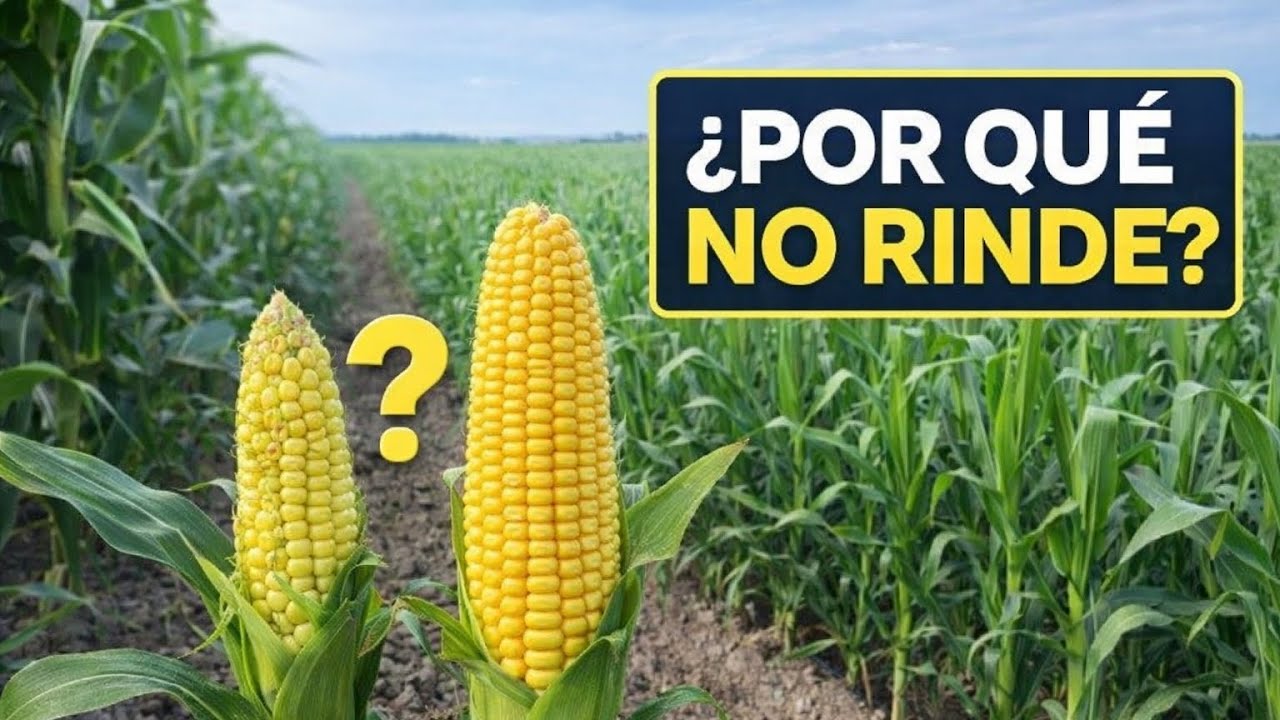 Cultivo de Maíz 🌽 | Así se pierde rendimiento sin darte cuenta ⚠️