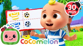 jj world soccer champ cocomelon ole ole nursery rhymes kids