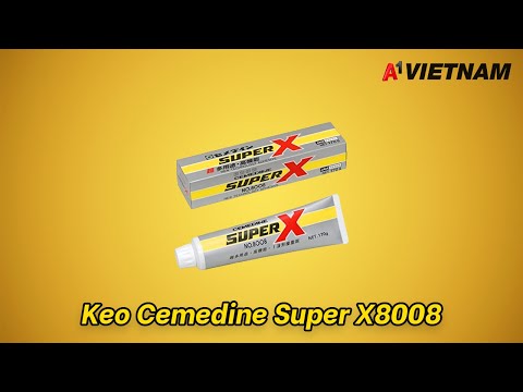 Keo Cemedine Super X 8008 9 YouTube video
