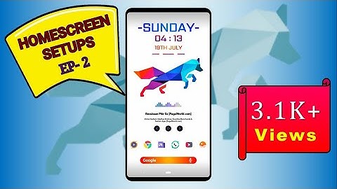Nova Launcher minimal setup|Episode 2| KWGT|Nova Launcher setup step by step|CustomizenTricks