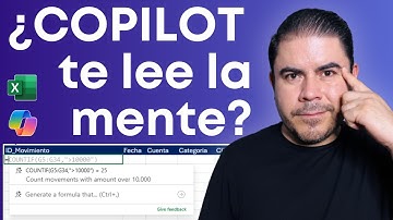 Así funciona el Nuevo Completar Fórmulas en Excel 👉 Formula completion con Copilot
