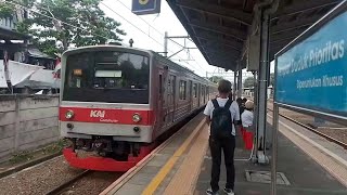 通勤線 JR 205-29+12 目的地 ブカシ/チカラン