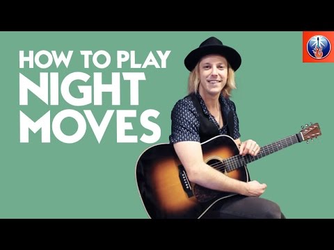 How to Play Night Moves on Acoustic Guitar - Bob Seger Guitar Lesson