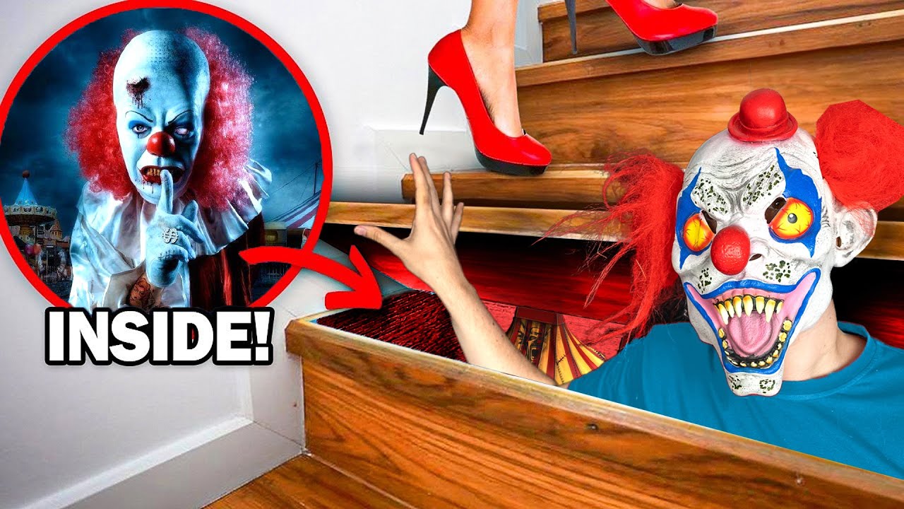 Ik Bouw Een GEHEIME HORROR CIRCUS als HORROR CLOWN In HET HUIS van DE GOLDDIGGER.. || GTA 5 #351