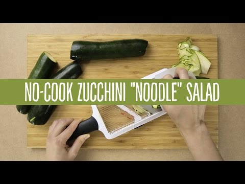 No-Cook Zucchini 'Noodle'
