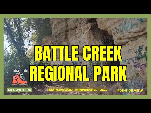 [4K] 🌲 Urban Serenity: Battle Creek -  Regional Park - Maplewood - Minnesota - USA | LWF