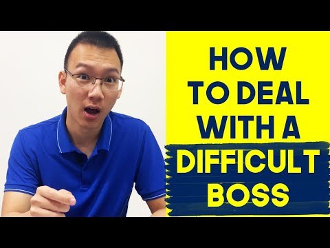 How to Deal with a DIFFICULT Boss (in 3 Simple Steps!)