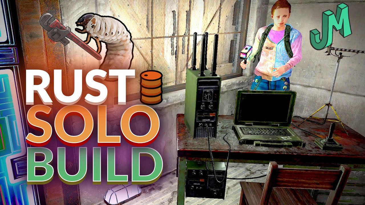 Solo Building 🛢 Rust 🎮 Stream 710 - YouTube