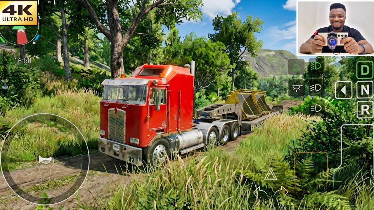 Truck Simulator Big Rigs New Update - Kenworth K100E Off-roading | 4K ULTRA 