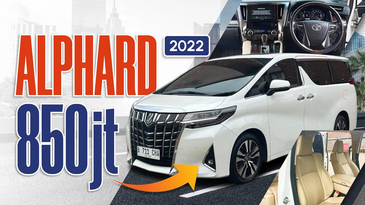 [SOLD] MASIH WORTH IT! Toyota Alphard 2022, Kondisi Siap Pakai, KM 61.000