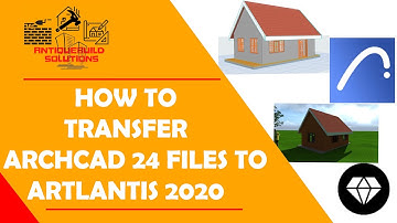 How to Transfer ArchiCAD 24 Files to Artlantis 2020