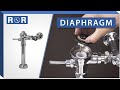 Delany (Flushboy, Rex, Presto) Flushometer | Diaphragm | Repair and Replace