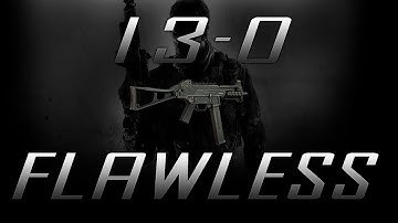 MW3: 13-0 S&D & Flawless w/ UMP45! (Gameplay/Commentary)