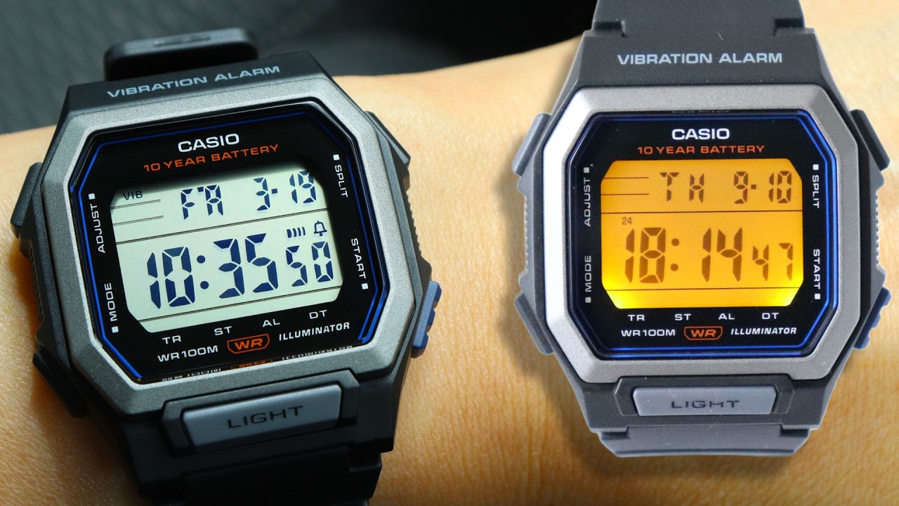 Casio finally makes a vibrating alarm watch that looks good