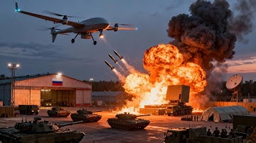 Advanced Ukrainian Drone Destroys Russian Military Base – ARMA 3