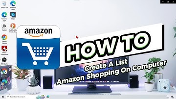 How To Create A List Amazon Shopping On Computer