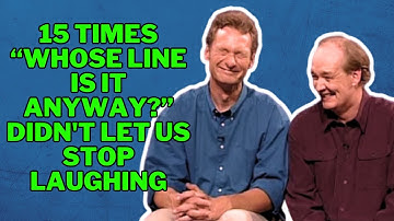 15 Times Whose Line Is It Anyway? Didn