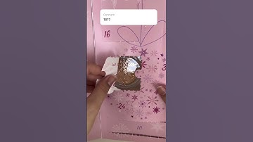 ASMR Unboxing Door 18 of the essence Advent Calendar 2022 💝🎄 #shorts