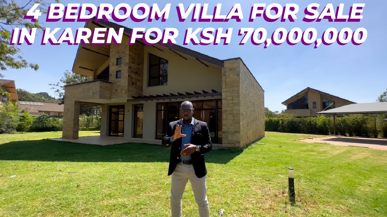 4-bedroom Villa plus DSQ  for sale in Karen, Nairobi