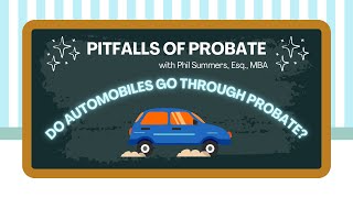 Pitfalls of Probate: Do Cars Have to go Through Probate in Massachusetts #probate #estateplanning