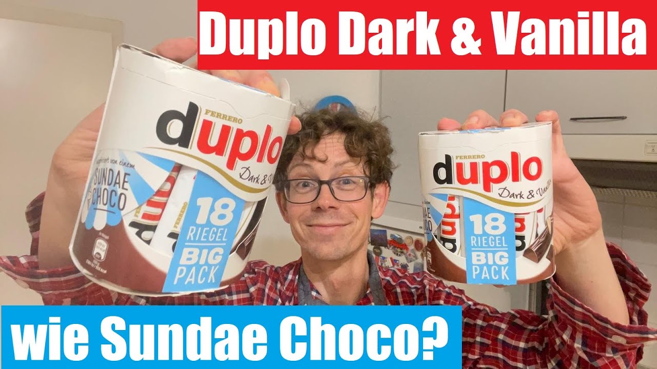 Duplo Dark &amp; Vanilla im Test: Schmeckt es wie ein Sundae Choco Eis ...