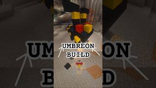 Building Umbreon in Minecraft! 🌙 (Pixel Pokémon Build Tutorial)