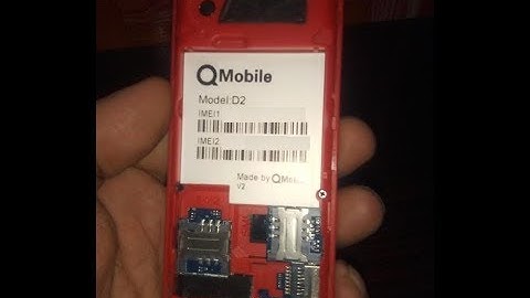 Qmobile D2 v2 Sprd6531 read code unlock done