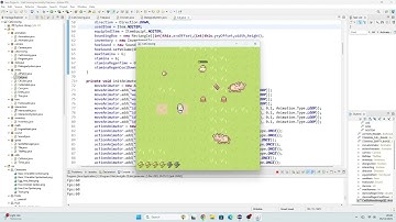 2D Tile Based Java Swing Game (Stamina system)