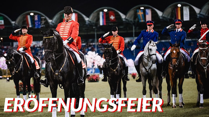 Spektakuläre Eröffnungsfeier beim CHIO Aachen | Marcus Ehning in Reiteroutfit auf dem Roten Teppich