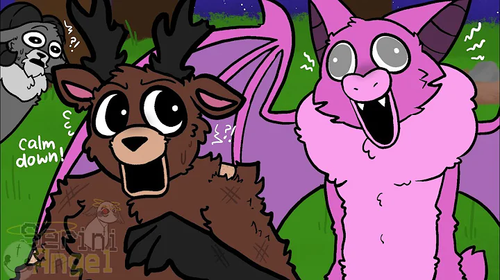 99 Nights,Deer Gets Hurt By The Bat ?! - Part 2 - 99 Nights in the forest [AU] |FUNNY ANIMATION