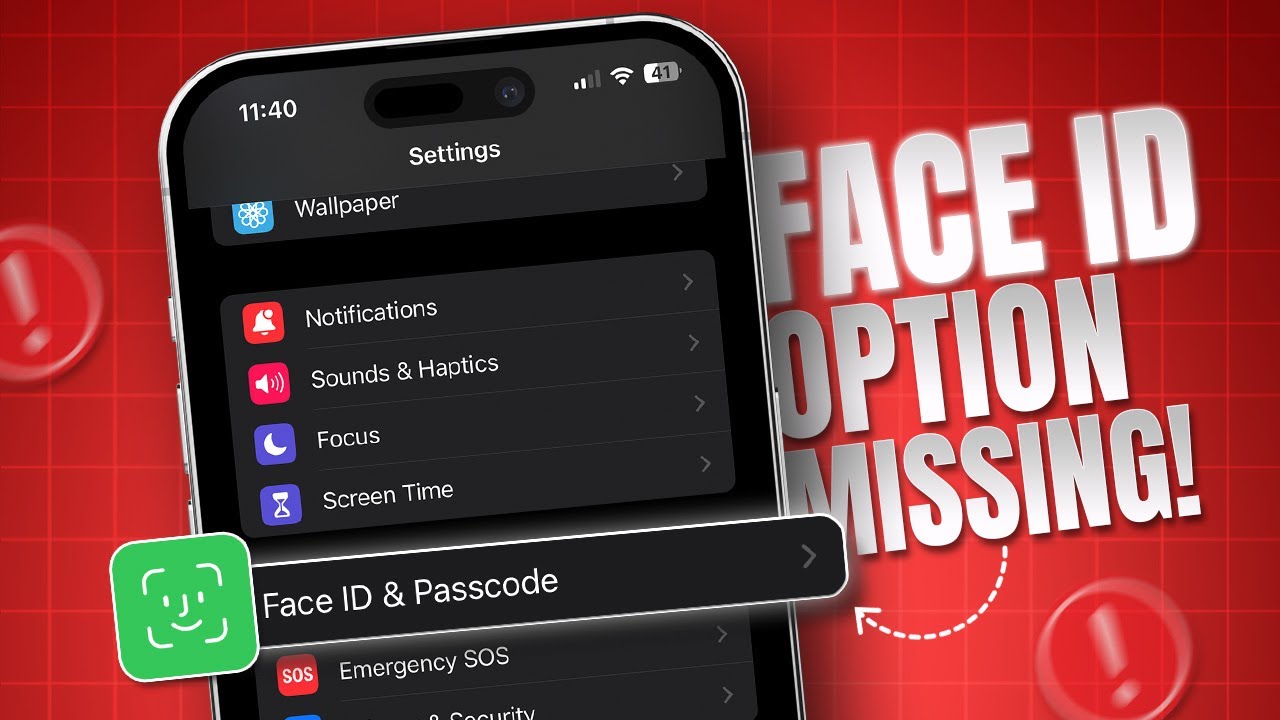How To Fix Face ID Option Missing On IPhone Face ID Missing On IOS how-to-fix-face-id-option-missing-on-iphone-face-id-missing-on-ios
