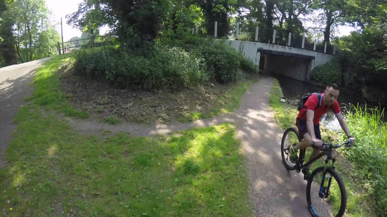 Riding from Byfleet & New Haw to Woking