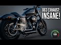Sportster 883 Exhaust Upgrade | POV Test Ride