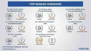 Top Ranked Surgeons at DCH Regional Medical Center, Alabama