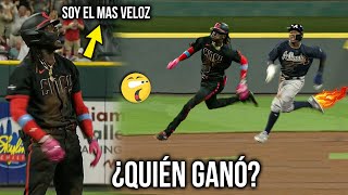 Enfrentaron a ELLY DE LA CRUZ contra RONALD ACUÑA JR Para Ver Quien ERA MAS VELOZ Y Mira Que Paso