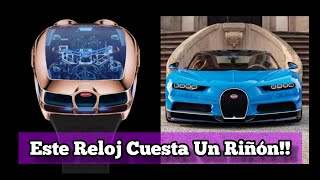 Athlete Statistics Bugatti Mete El Motor Del Chiron En Un Reloj - Uno de los Relojes Más Extravagantes Del Mundo.