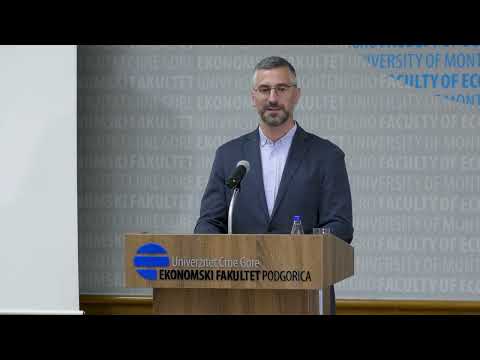 Obraćanje prodekana docent dr Jovana Đuraškovića na Svečanom prijemu studenata generacije 22/23