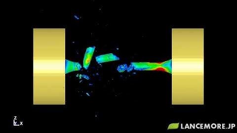 LS-DYNA Sample Model No.153 Torsional Failure