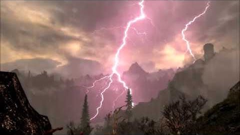 Skyrim Xbox 360 Mod Lightning during Thunder Storms para RGH/JTAG