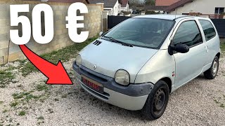 J’achète une Renault Twingo a 50 € 