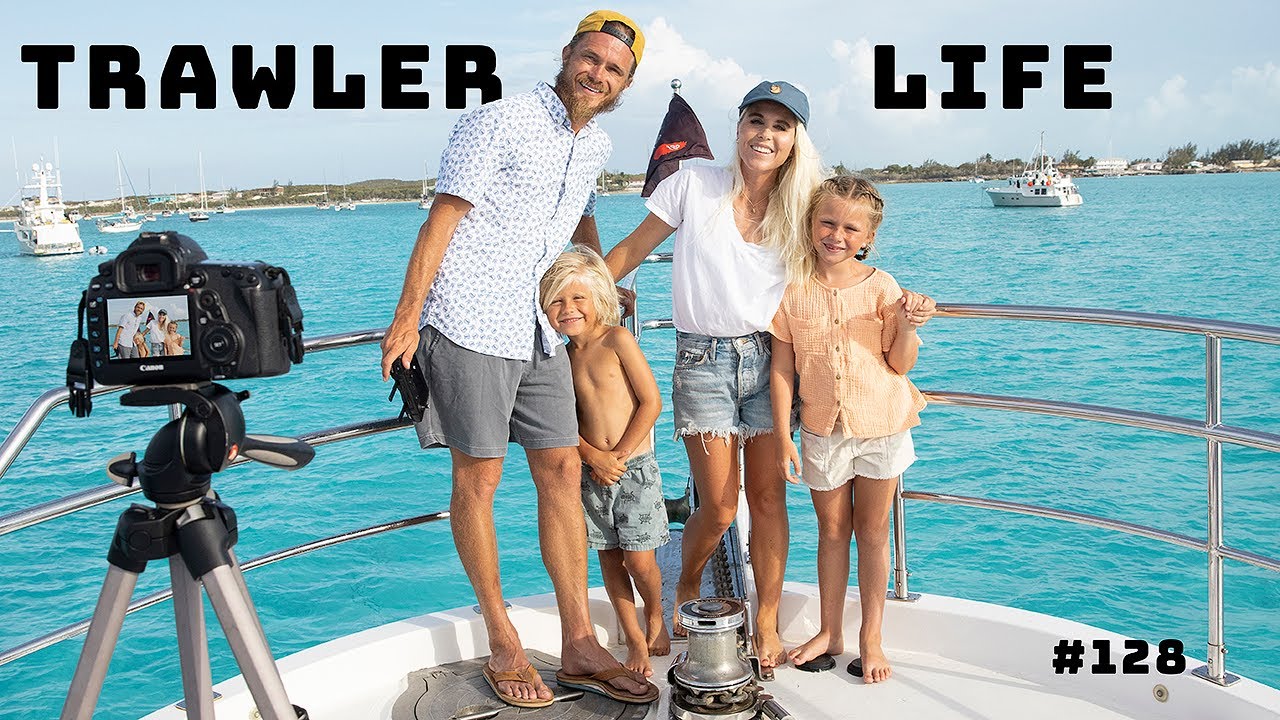 ЖИЗНЬ НА ТРАУЛЕ! Семья пережила шторм на Nordhavn 55 ради съёмки для обложки журнала! 