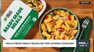 Hello Fresh meals recalled for listeria
