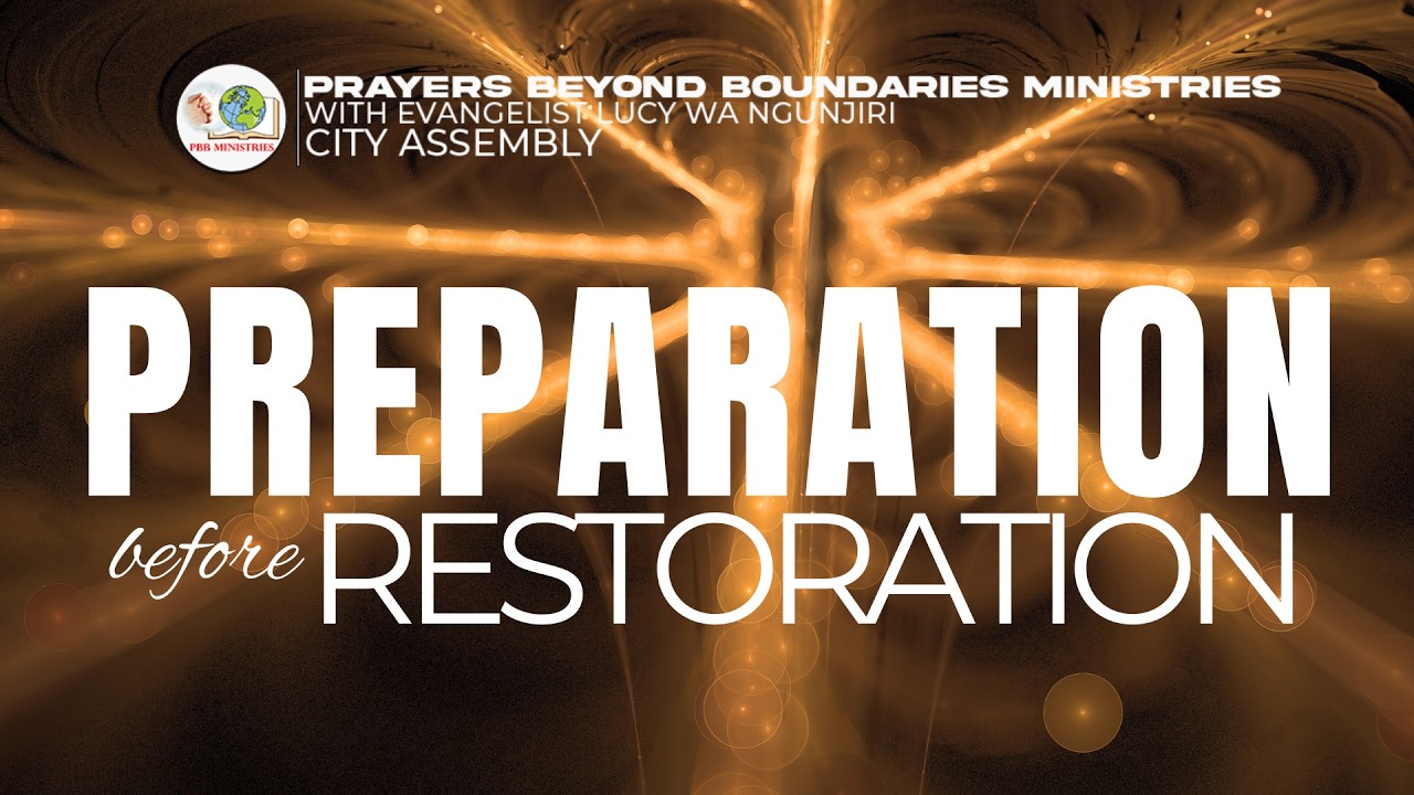 PREPARATION BEFORE RESTORATION