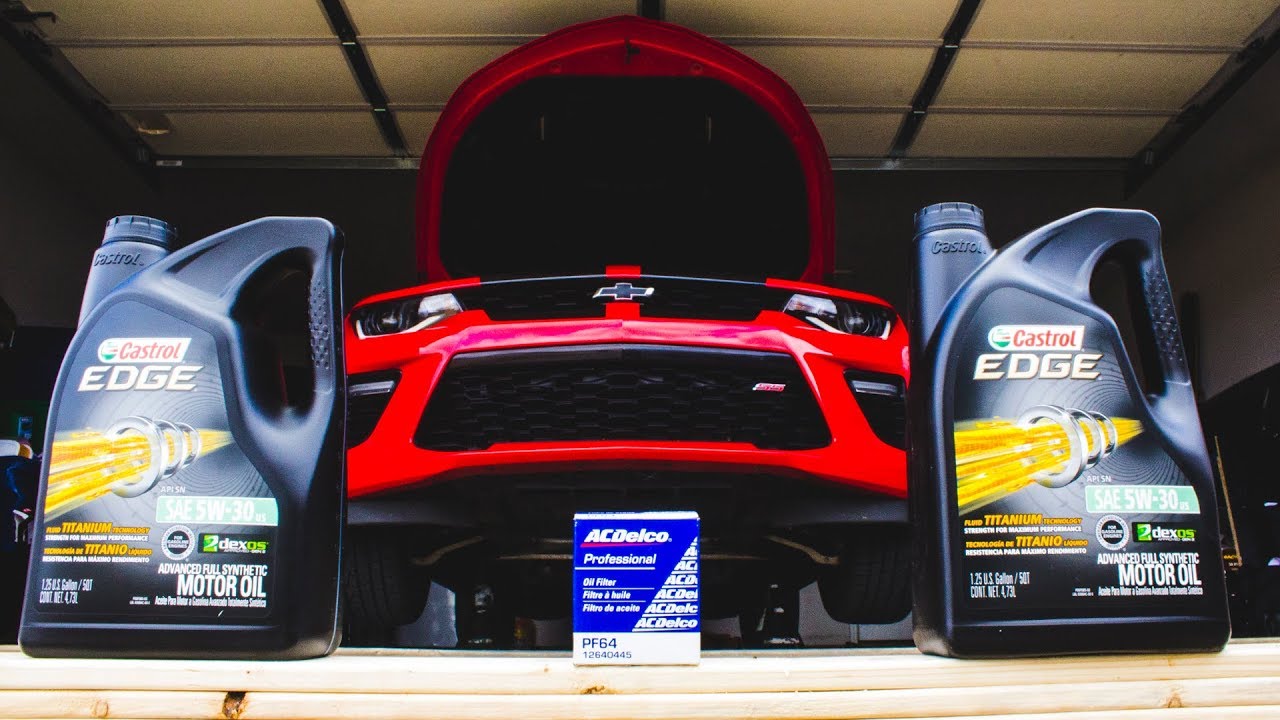 How NOT To Change Oil On CAMARO 2SS |2016|2017|2018 - YouTube