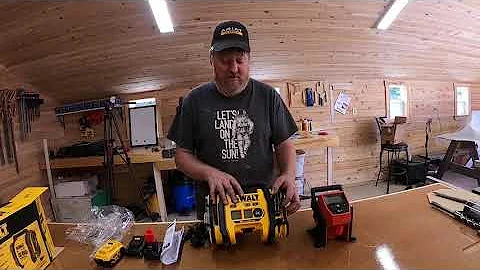 Battery Powered Inflator showdown. Dewalt DCC020IB vs Milwaukee 2475-20 Inflators / Air Compressors