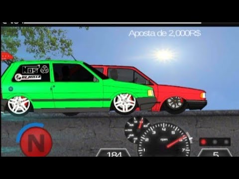 JOGO DE CARROS BRASILEIROS REBAIXADOS COM RACHAS! - RACHAS DE TUNADOS BRASIL  