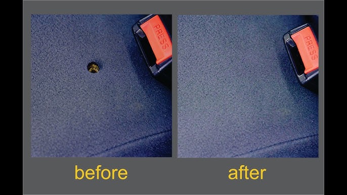 How To Fix Cigarette BURNS & HOLES in Cloth Seats 