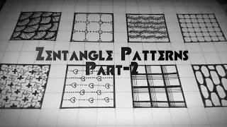 Zentangle Patterns | Part-2