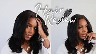 Natural Closure Wig Review | ft. LuvMe Hair